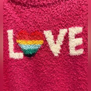 GAP Kids Red Textured Sweater